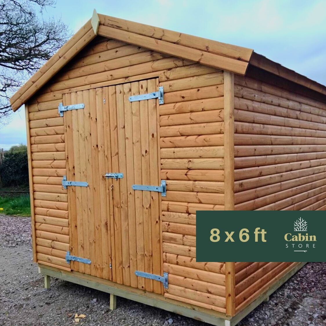 Super Heavy Duty Shed | 8x6ft