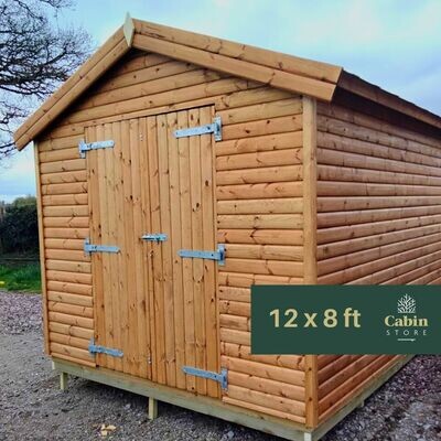 Super Heavy Duty Shed | 12x8ft
