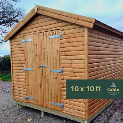 Super Heavy Duty Shed | 10x10ft