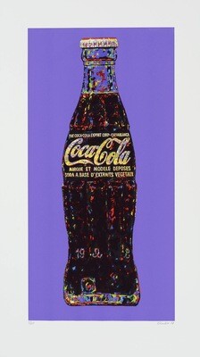 Andrei Krioukov Coca Cola Flasche Indigo