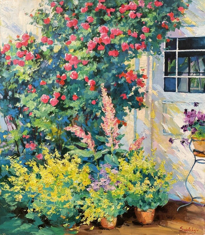 Ewgenija Swolskaja "Der Garten am Haus" Ewgenija Swolskaja "Der Garten am Haus"