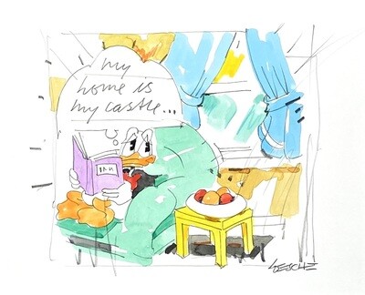 Wolfgang Loesche Donald - my home is my castle Wolfgang Loesche Donald - my home is my castle