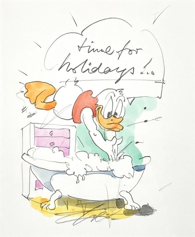 Wolfgang Loesche Donald - Time for holidays Wolfgang Loesche Donald - Time for holidays