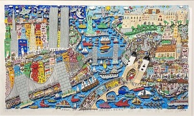 James Rizzi FROM NEW YORK TO HEIDELBERG aktuell vergriffen
