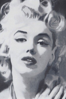 James Francis Gill  Marilyn Monroe Black and White
