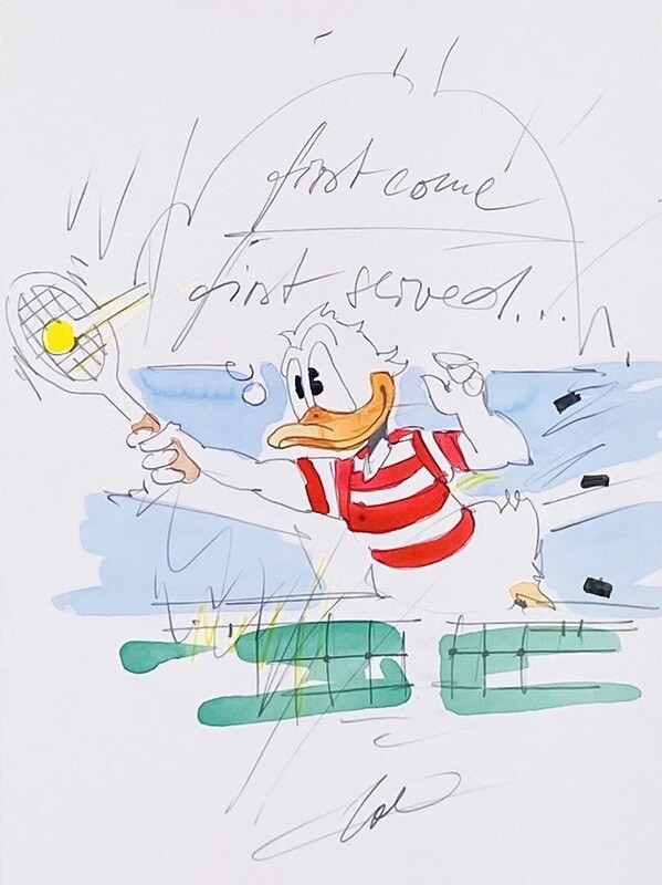 Wolfgang Loesche Donald - first come,... served Wolfgang Loesche Donald - first come,... served