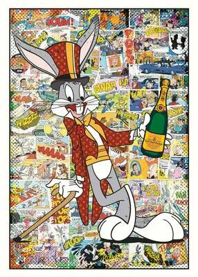Original Kobalt "Bugs Bunny Kobalt Louis Vuitton I"