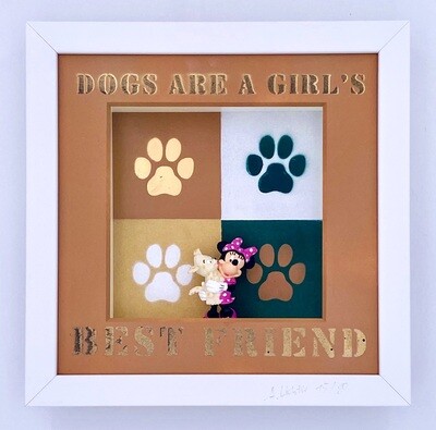 Andreas Lichter - Dogs girls best friend Gold Andreas Lichter - Dogs girls best friend Gold