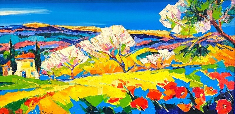 Ewgenij Ryman " Farbige Landschaft I" Ewgenij Ryman " Farbige Landschaft I"
