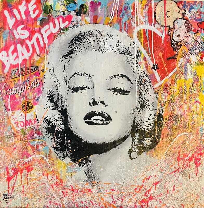 Marco Valentini “Marilyn Life is beautiful I“ Marco Valentini “Marilyn Life is beautiful I“