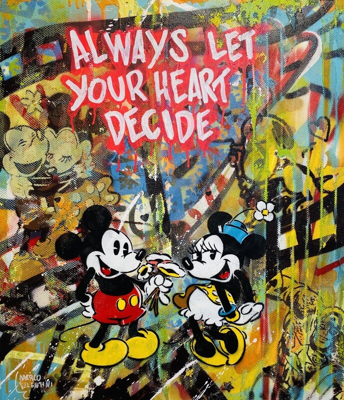 Marco Valentini “Always let your heart decide mini“