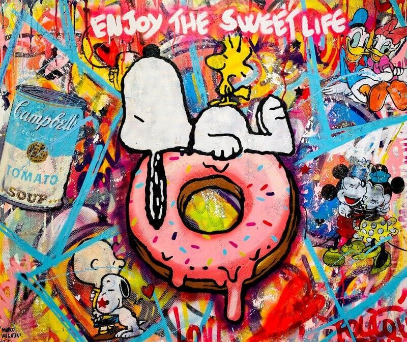 Marco Valentini “Life is sweet“ Snoopy