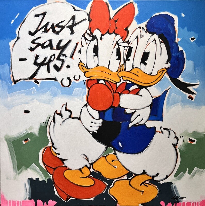 Wolfgang Loesche Donald und Daisy "Just say-yes!"