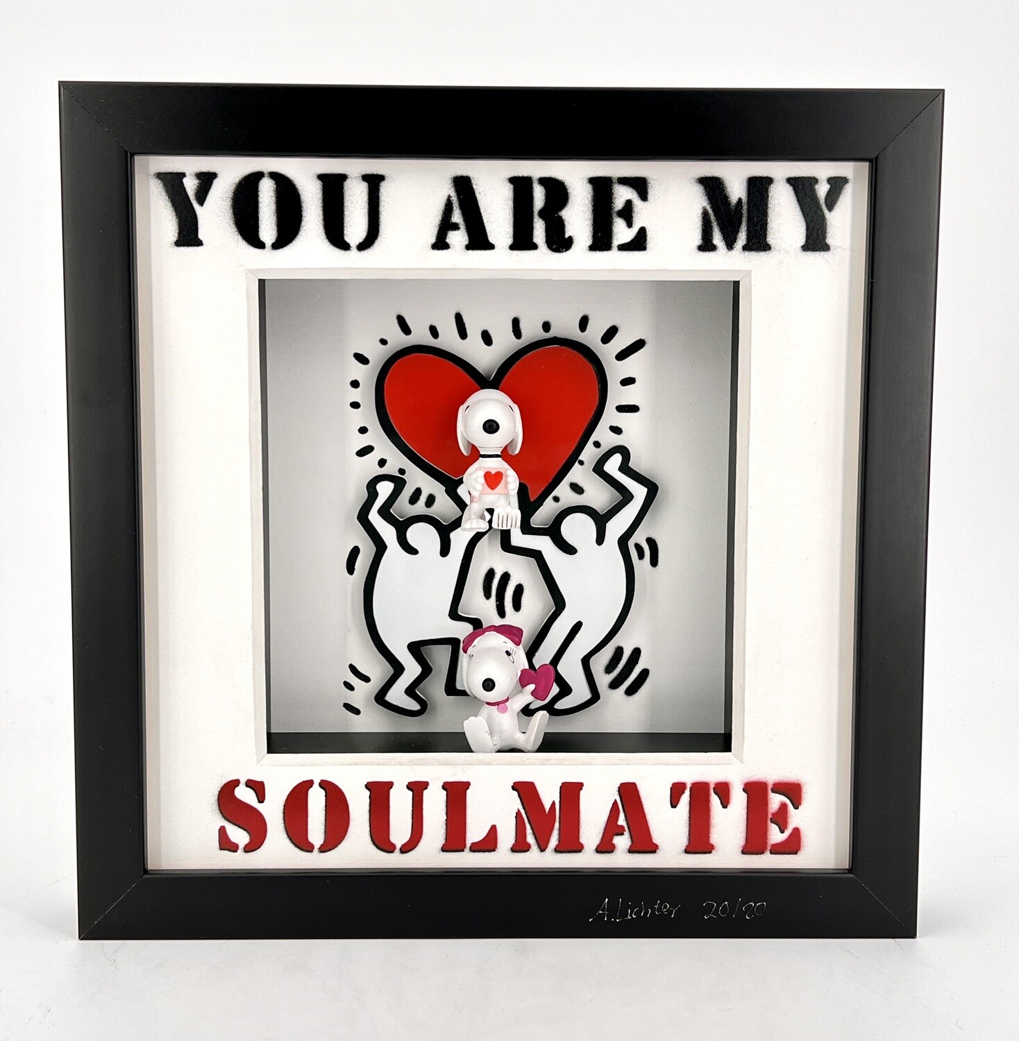 Andreas Lichter "You  are my Soulmate" Snoopy