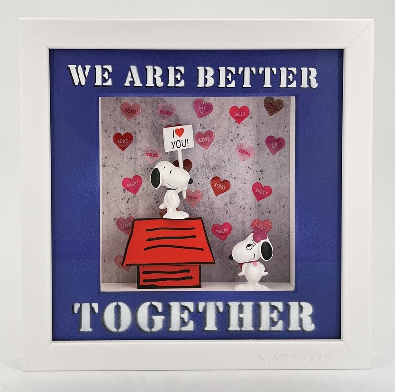 Andreas Lichter "We are better together" Snoopy Andreas Lichter "We are better together" Snoopy