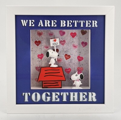 Andreas Lichter "We are better together" Snoopy