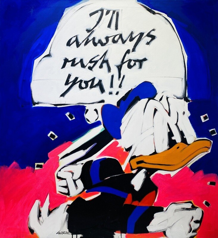 Wolfgang Loesche Donald "I always rush for you"