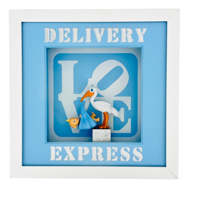 Andreas Lichter "Delivery Express Blau"