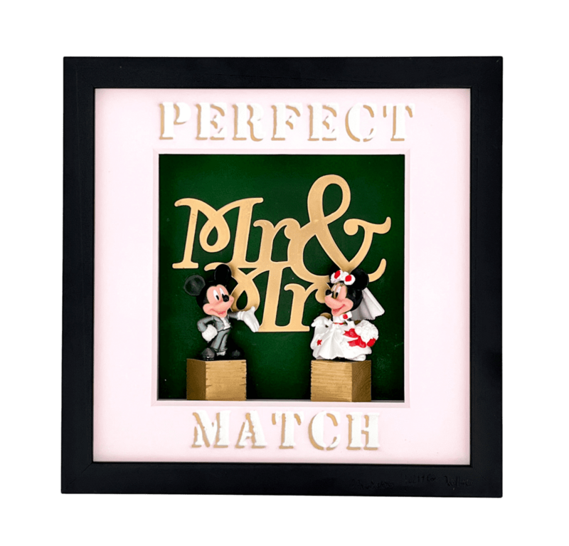 Andreas Lichter - Perfect Match gerahmt Andreas Lichter - Perfect Match gerahmt