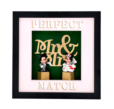 Andreas Lichter - Perfect Match gerahmt Andreas Lichter - Perfect Match gerahmt