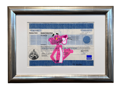 Vincent van Leeuwen Pink Panther takes a good look Vincent van Leeuwen Pink Panther takes a good look