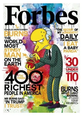 Kobalt Mister Burns Forbes Magazin