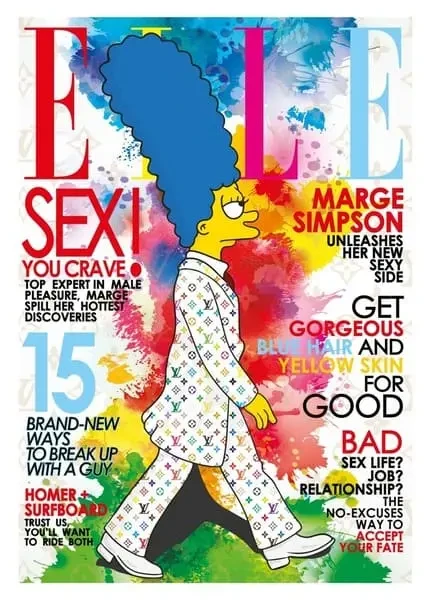Original Kobalt "Marge Simpson Original Kobalt "Marge Simpson