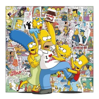 Kobalt Simpson Family Nutella Kobalt Simpson Family Nutella