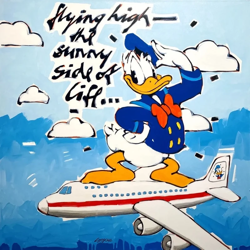 Wolfgang Loesche Donald - Flying high...
