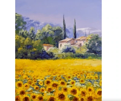 Ute Herrmann - Sonnenblumen in der Provence Ute Herrmann - Sonnenblumen in der Provence