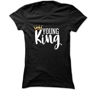 YOUNG King Adult T-Shirt