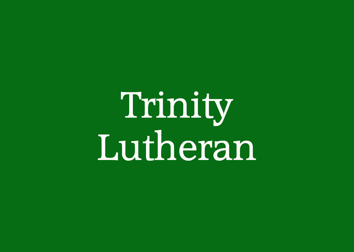 2021-22 Trinity Lutheran Yearbook
