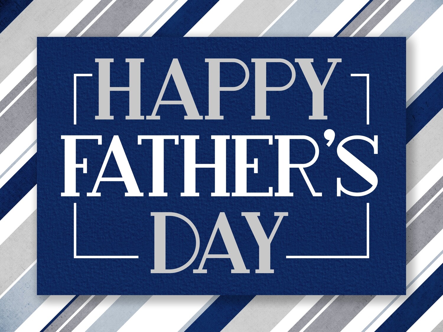 Father's Day Striped