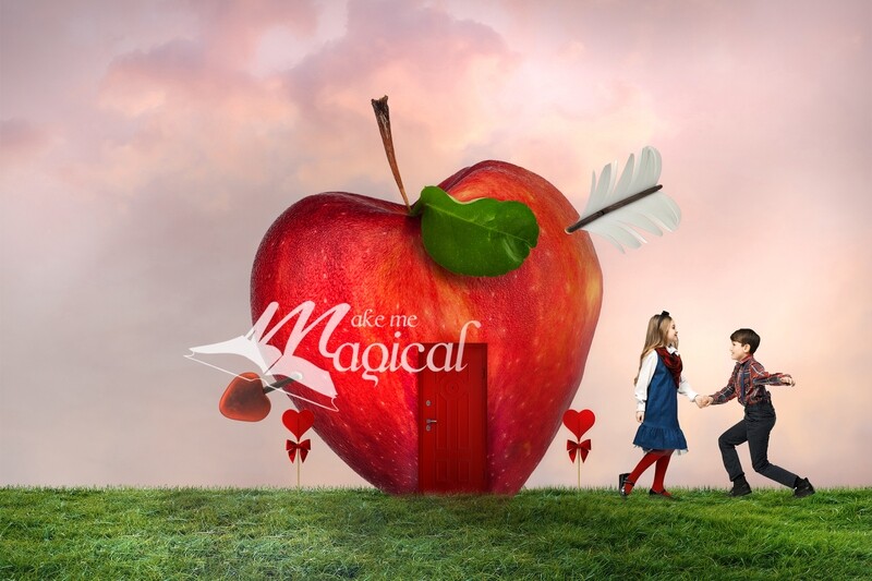 2x Valentines apple heart house digital backdrop by Makememagical, Valentines digital background, Heart shape red apple overlay png included 2x Valentines apple heart house digital backdrop by Makememagical, Valentines digital background, Heart shape red apple overlay png included