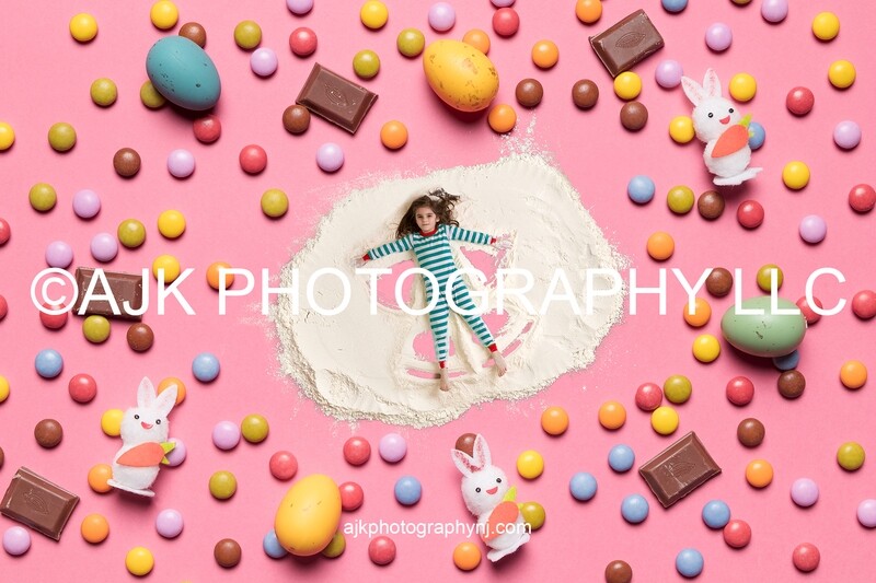 Easter digital background, Easter flour angel, Easter bunny, chocolate, digital backdrop