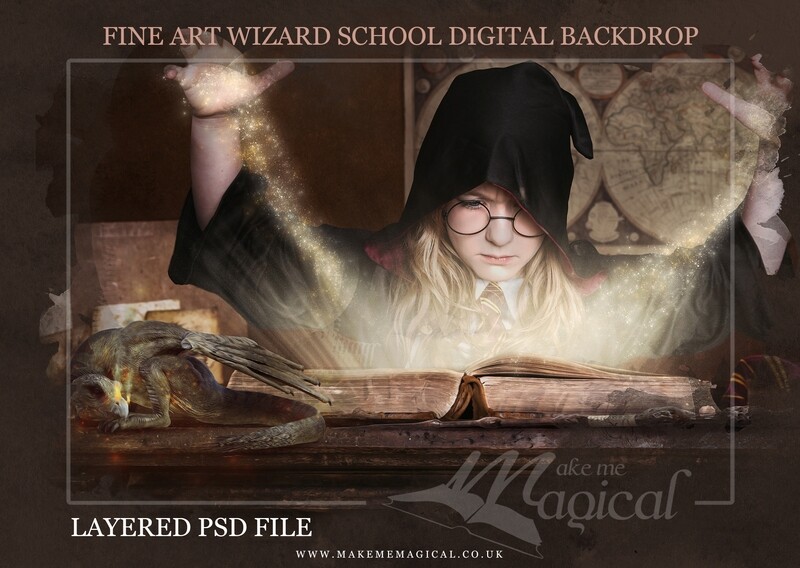 Magical Wizard desk digital backdrop by Makememagical. Wizard school digital background Layered PSD. World book day digital backdrop. Magical Wizard desk digital backdrop by Makememagical. Wizard school digital background Layered PSD. World book day digital backdrop.