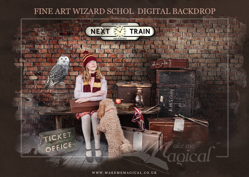 Magical Wizard train station platform digital backdrop by Makememagical. World book day digital backdrop. Train platform digital backdrop Magical Wizard train station platform digital backdrop by Makememagical. World book day digital backdrop. Train platform digital backdrop