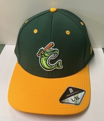 Dome Headwear Green/Gold Game Day Dry Fit XL
