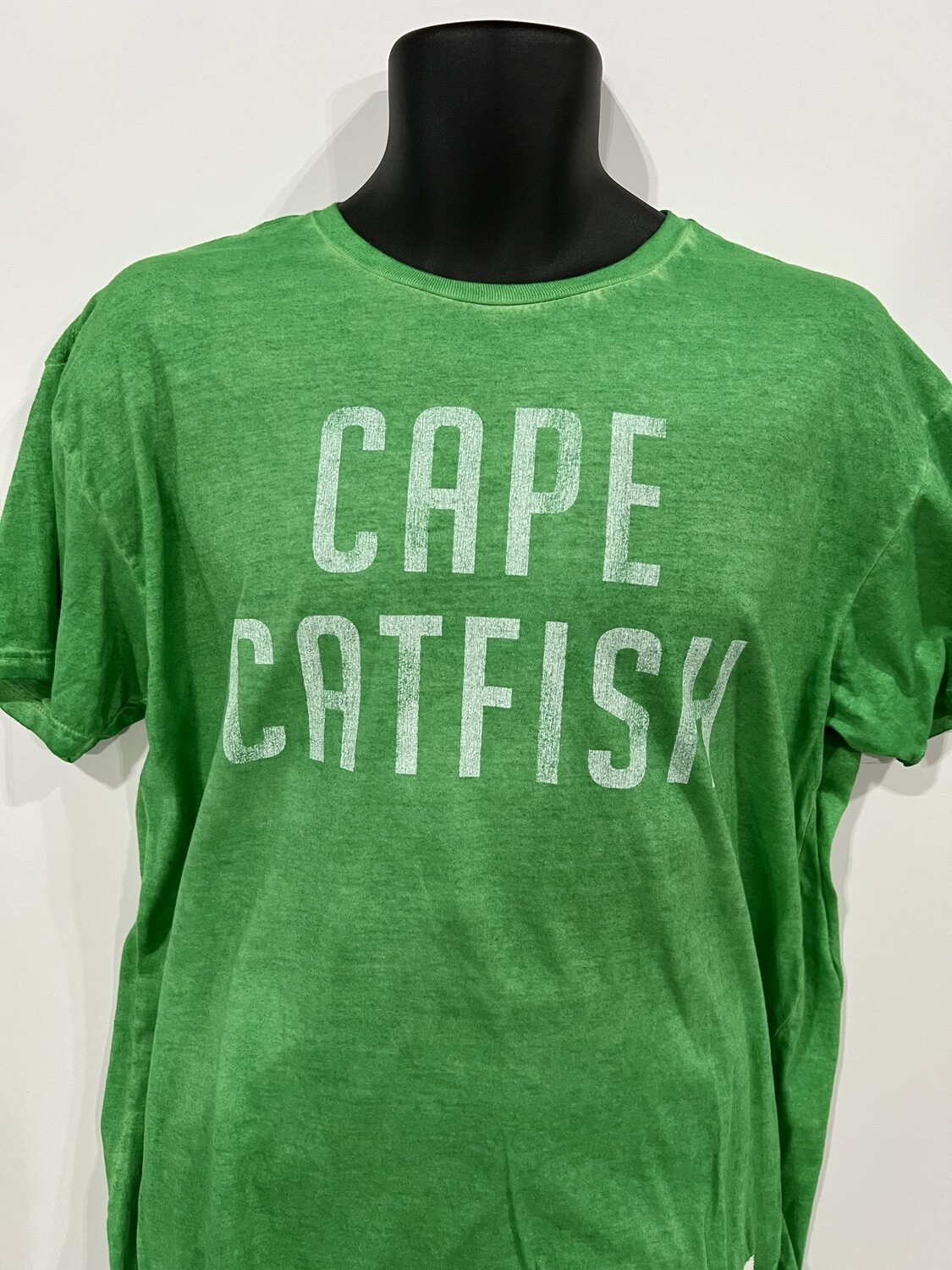 Retro Brand Green Unisex Cape Catfish Shirt