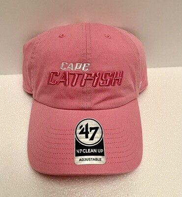 47&#39; Clean Up Rose Hat Catfish Word Mark Logo