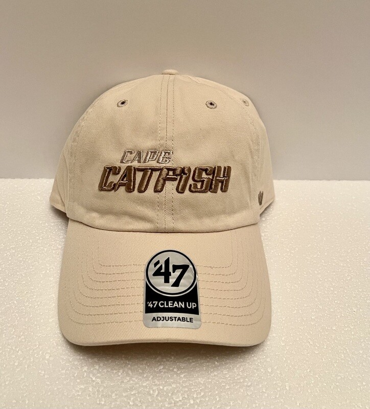 47&#39; Clean Up Stone with Catfish Word mark
