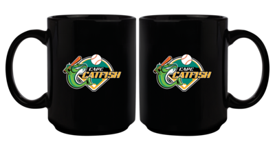 Catfish Black Coffee Mug