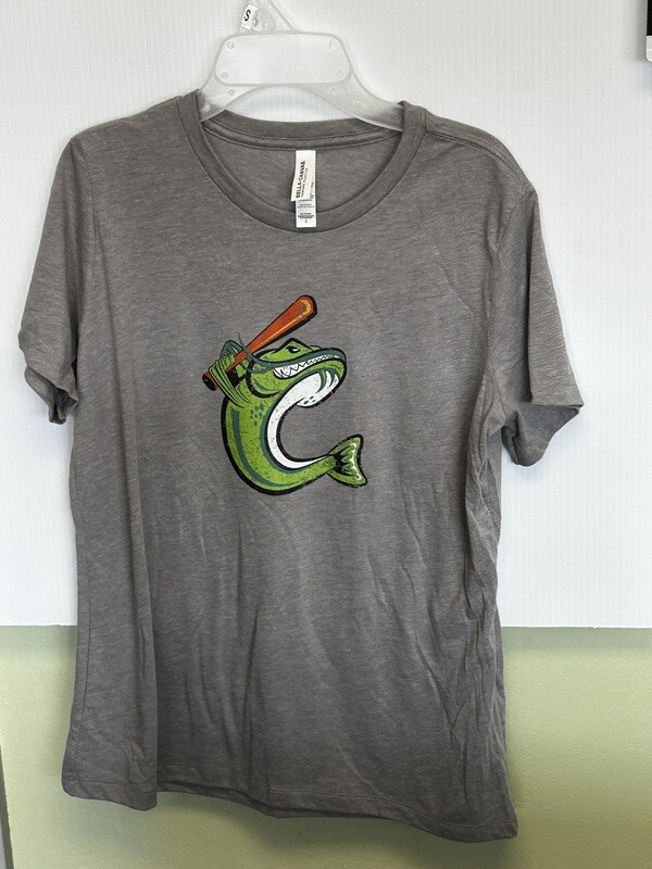 Women&#39;s Grey Bella Crew Fish only