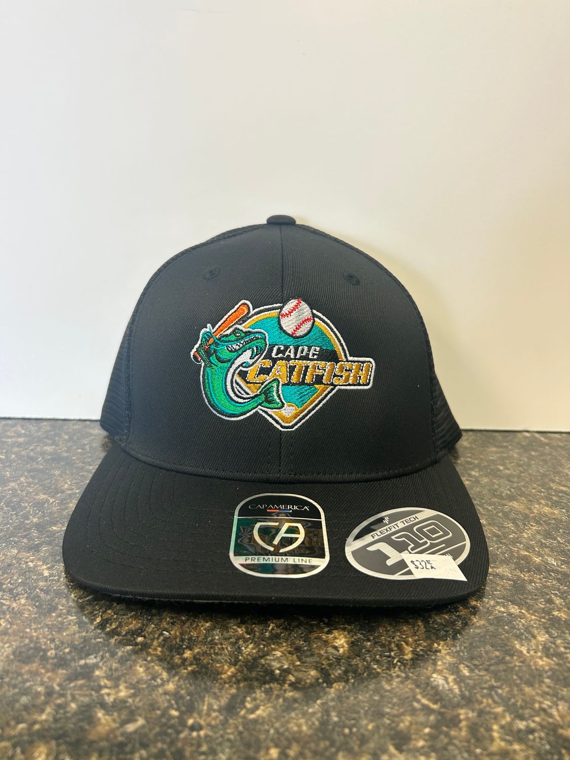 Cap America Catfish Diamond Logo Trucker - Black 