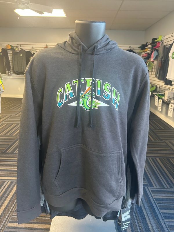 Cape Catfish Hooded Sweatshirt by Next Level - Charcoal