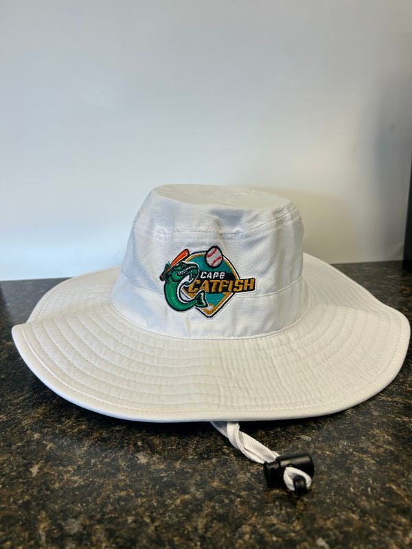 Cap America Catfish Boonie Hat - White 