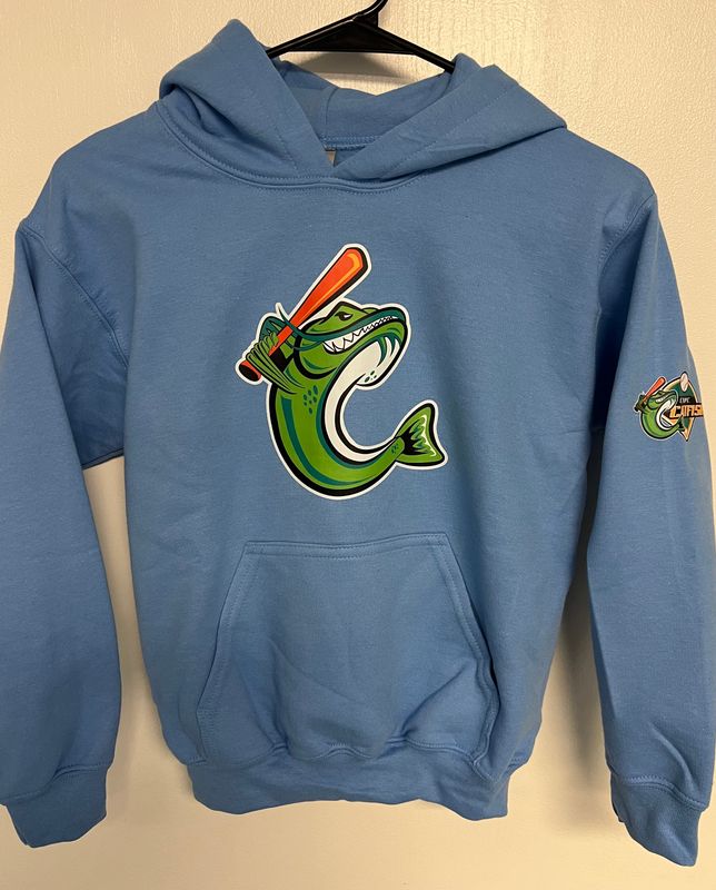 Youth Columbia Blue Catfish Hooded Sweatshirt