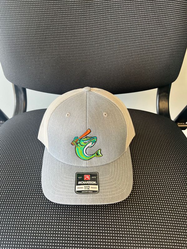 Gray Richardson 112 Trucker Hat With Catfish Logo