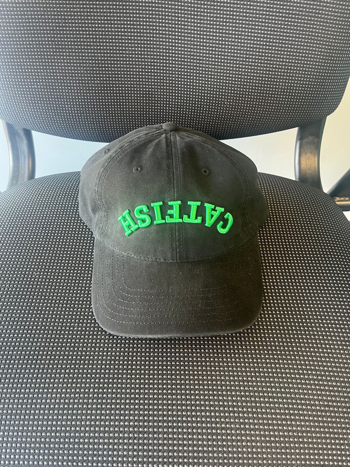 Black Richardson 326 Cap with Upside Down &quot;Catfish&quot;
