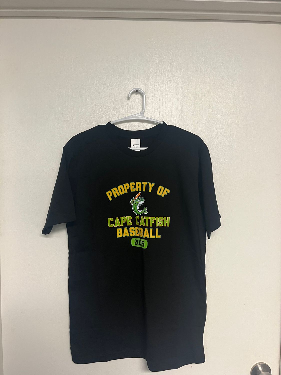 27 Sports Black &quot;Property of Cape Catfish&quot; Tee